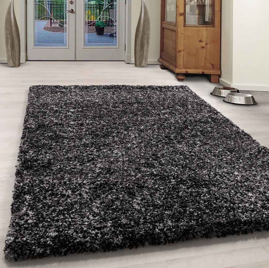 Enjoy Shaggy Anthracite Rug